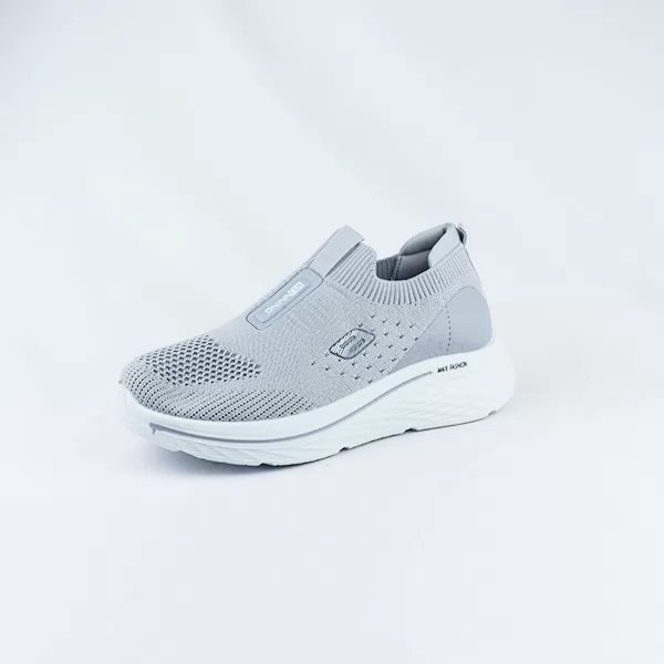 Espadrille ballerine pour femme lx 16 gris  miniature